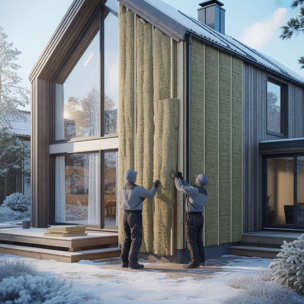 3.Effektiv tillaggsisolering for moderna hem