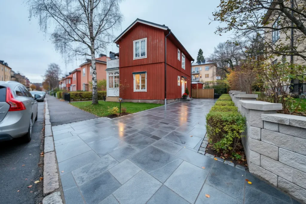 stensatt uppfart och ny st dmur i johanneshov gullmarsplan